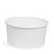 Контейнер бумажный круглый без крыш. 1000мл D=150мм Выс:76мм Round Bowl цвет Белый OSQ (х270)